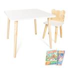 Kit Mesa e Cadeira Infantil Urso Kit Mesa e Cadeira Infantil Urso