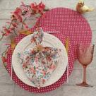 Kit Mesa Posta 10 Capas de Sousplat 10 Guardanapos de tecido 40x40cm 10 Anéis Argola Porta Guardanapo Kit Mesa Posta 10 Capas de Sousplat 10 Guardanapos de tecido 40x40cm 10 Anéis Argola Porta Guardanapo