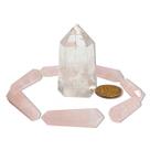 Kit Mesa Radionica Mandala Reiki Ponta+7 Biterminado Rosa