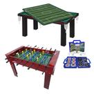 Kit Mesas Pebolim, Sinuca, Ping-Pong, Futebol de Botão 1503