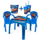 Kit Mesinha + 2 Cadeira + Balde + 2 Copos Reto - PAI Kit Mesinha + 2 Cadeira + Balde + 2 Copos Reto - PAI