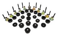 Kit Mestre de Montagem de Carroceria Crown Automotive para Jeep em Metal e Borracha