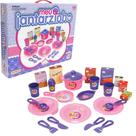 Kit Meu Jantarzinho Infantil Panelinhas de Brinquedo 24pçs