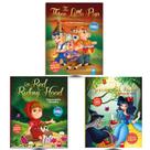 Kit Meu Livro Bilíngue: The three little pigs + Snow White + Little Red Riding Hood (3 Vol)