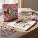 Kit Miçanga Infantil Montar Pulseira Colar Brinco 800 Peças