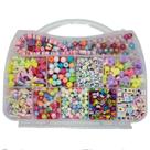 Kit miçanga Infantil Para Montar Pulseira Colar aprox 1800pç Kit miçanga Infantil Para Montar Pulseira Colar aprox 1800pç