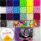 Kit Miçanga Monster High Pulseiras Infantil 2500pçs + Caixa