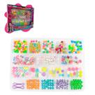 Kit Miçangas Grande Menina Divertido Educativo Colorido