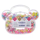 Kit Miçangas Infantil Coloridas Pulseira Lanmax 357Pçs M