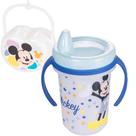 Kit Mickey Copo Treinamento Transição Bebe Porta Chupeta Kit Mickey Copo Treinamento Transição Bebe Porta Chupeta