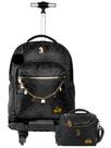 Kit Mickey Mouse Mochila 4 Rodas e Alças + Lancheira Térmica
