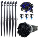 Kit Micro Aspersão Bailarina Completo com Hastes Estaca 36cm IM-MAX Universal - 100 PÇ - p/ Horta, Pomar e Jardim