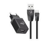 Kit Micro Usb Carregador + Cabo ELG Bivolt Kt510wc Kit Micro Usb Carregador + Cabo ELG Bivolt Kt510wc