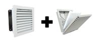 Kit Micro Ventilador Filtrante Q204 Qualitas para Painel Elétrico + Grelha Filtrante Kit Micro Ventilador Filtrante Q204 Qualitas para Painel Elétrico + Grelha Filtrante