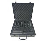 Kit microfone bateria dylan dd 9 - 9pcs c/ maleta