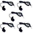 Kit Microfone De Lapela C/Presilha PC Notebook Celular 5 Pçs