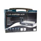 Kit microfone sem fio UHF Lexsen LM-WF58 kit com headset e lapela