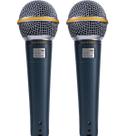 Kit Microfones Vocal com Fio Kadosh K 58A