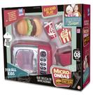 Kit Microondas Cozinha Infantil Chef Kids Sanduíche 7810
