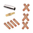 Kit Mig Binzel 15ak Bico de Contato, Bocal, Porta Bico