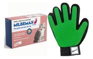 Kit Milbemax Gatos Filhotes até 2kg 2Cp + Luva - Elanco