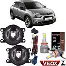 Kit milha citroen c4 cactus 2019 a 2022 e super led