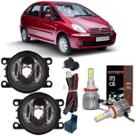 Kit milha citroen xsara picasso 2007 a 2012 e super led 2d Kit milha citroen xsara picasso 2007 a 2012 e super led 2d