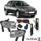 Kit milha corsa classic 2011 a 2017 e super branca led bulbs