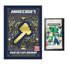 Kit: Minecraft Guia Do Explorador + Cards Para Colorir Pacote Com 4 Unidades