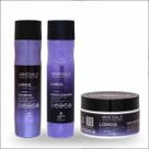 Kit Minerals Terapia - Shampoo Condicionador e Máscara Loiros Iluminados Violeta Ametista - Left
