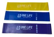 Kit Mini Band 3 intensidade - One LIFE Sport