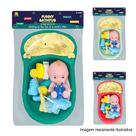 Kit Mini Banheira com Brinquedos Para Banho Sortido BLS65-15 - Dorémi