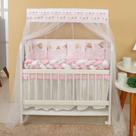 Kit Mini Berço 13 Peças Enxoval Bebê Menina Bailarina