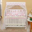 Kit Mini Berço 13 peças para Bebê Menina Bailarina