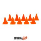 Kit Mini Cones Para Pistas Tipo Hot Wheels (10 Unidades)