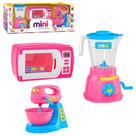 Kit Mini Confeitaria C/3 Pcs 17x11cmre - BS TOYS