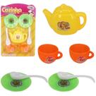 Kit Mini Cozinha Infantil Colorida Com Bule E Xícaras Wellkids 7 Peças Brinquedo Menina e Menino Kit Mini Cozinha Infantil Colorida Com Bule E Xícaras Wellkids 7 Peças Brinquedo Menina e Menino