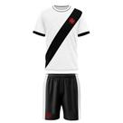 Kit Mini Craque Toy Camiseta e Bermuda Braziline Vasco - Preto/branco