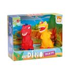 Kit Mini Dinossauros De Brinquedo Dino Party Bee Toys Kit Mini Dinossauros De Brinquedo Dino Party Bee Toys