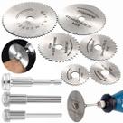 Kit Mini Disco de Corte Serra Circular Rolken Micro Retifica Furadeira Parafusadeira Profissional Universal Para Corte de Madeira Plástico e Alumínio