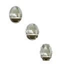 Kit Mini Espelhos Decorativos venezianos Pegui Liguria 3 pçs