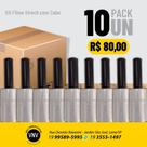 Kit Mini filme Stretch 100x25 com cabo (10 unidades)