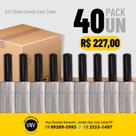 Kit Mini filme Stretch 100x25 com cabo (40 unidades)