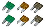 Kit Mini Fusíveis Automotivo 5a 30a 7.5a 30unidades Kit Mini Fusíveis Automotivo 5a 30a 7.5a 30unidades