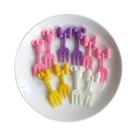 Kit Mini Garfinhos Para Lancheira Petiscos Frutas Infantil