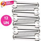 Kit Mini Pegador 12,5 cm Aço Inox Multiuso Compacto Pegador Carnes Petisco Gelo Drinks Frios