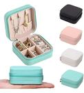 Kit Mini Porta Joias Portátil Para Viagem Com Zíper B-Max BM-F1029