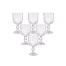 Kit Mini Taça Canelada (6 Peças - 75 ml) Cristal Kit Mini Taça Canelada (6 Peças - 75 ml) Cristal