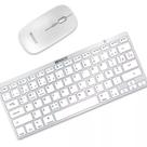 Kit Mini Teclado E Mouse Bluetooth Sem Fio Slim P/ Tablet Notebook