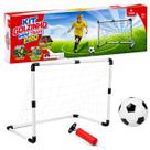 Kit Mini Trave Futebol Infantil Bola e Bomba de Ar - Castela Kit Mini Trave Futebol Infantil Bola e Bomba de Ar - Castela